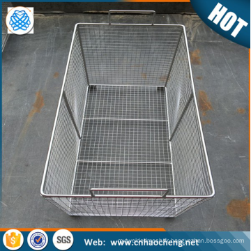 Cage de stockage de sécurité de grillage d&#39;acier inoxydable 304 pliable